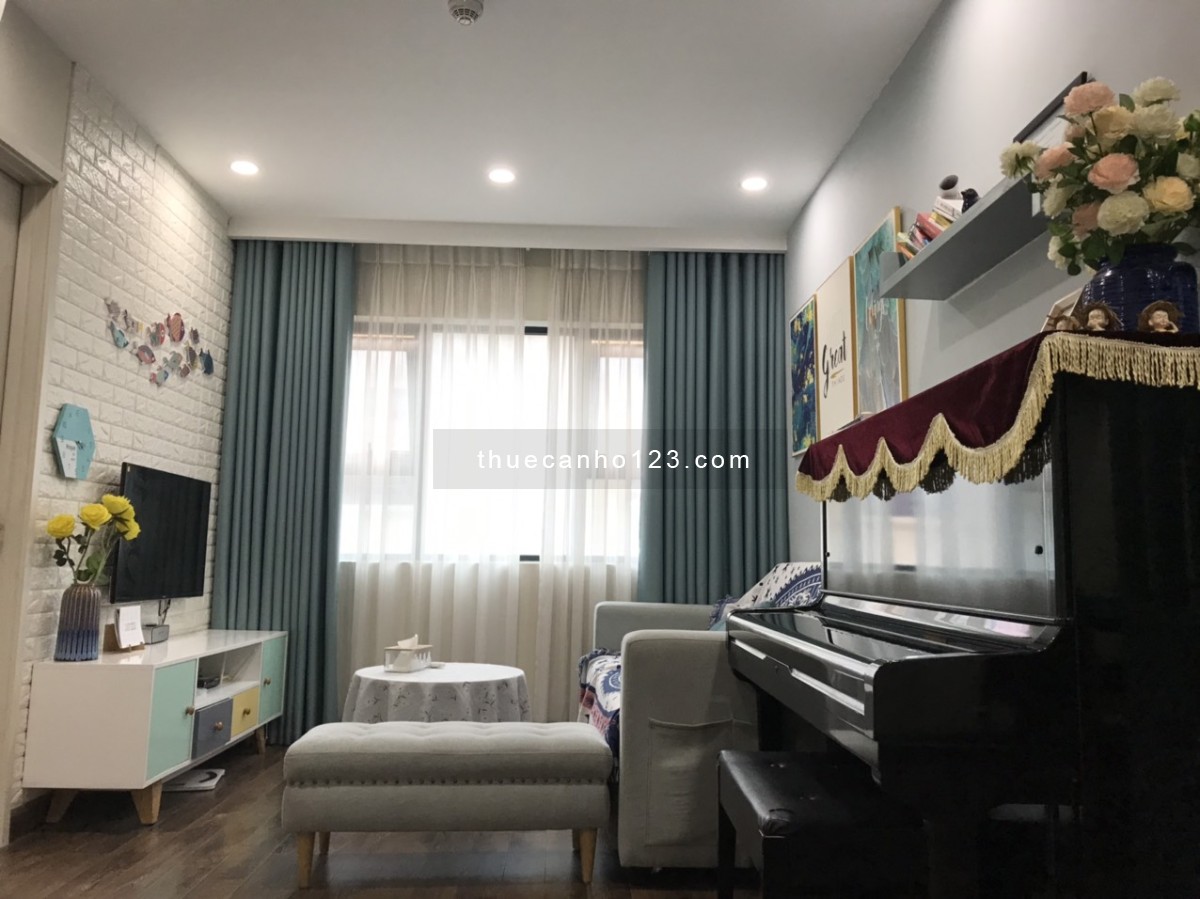 Cho thuê căn hộ chung cư Five Star Kim Giang, 75m2, 2pn, đủ đồ, giá 14tr/tháng