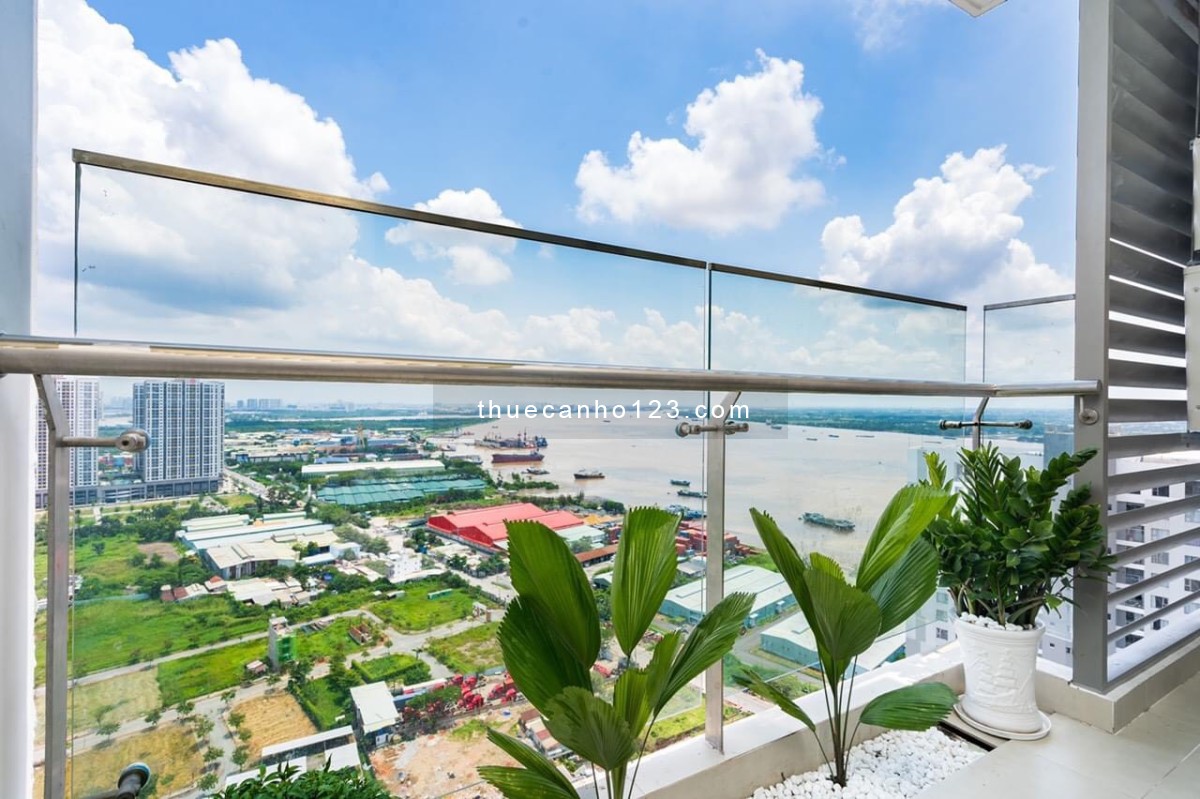 Cho thuê 2PN Full nội thất River Panorama 13.5 triệu