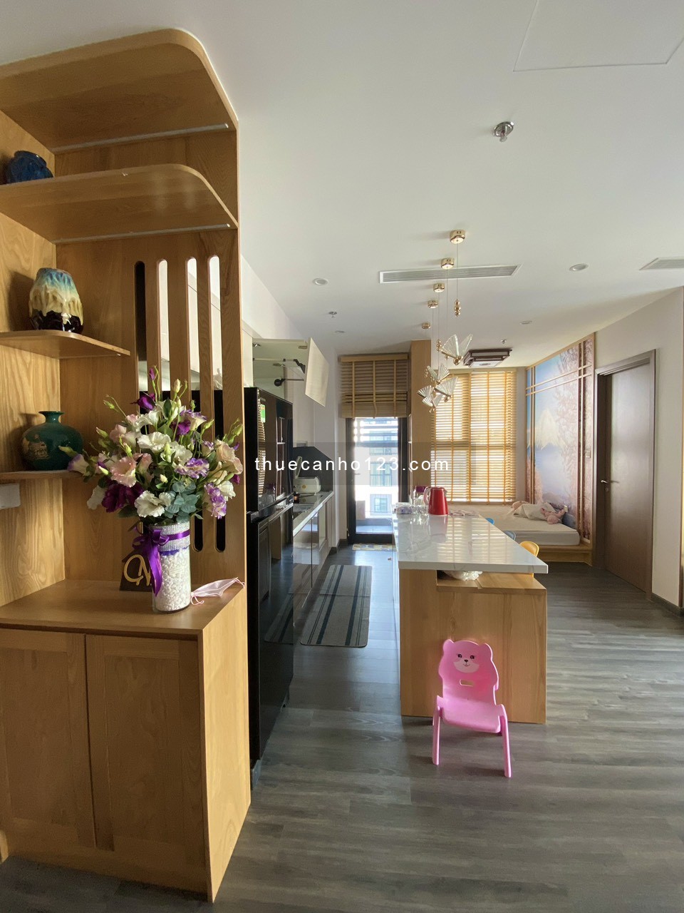 Cho thuê căn hộ Studio Vinhomes Ocean Park đầy đủ nội thất giá 5,5 triệu