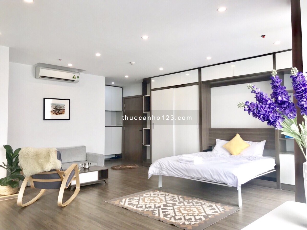 Cho thuê căn hộ cao cấp tại Vinhomes Green bay căn 54m2, đầy đủ nội thất giá chỉ 12 Triệu/Tháng