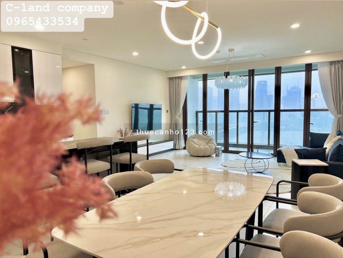 Metropole Thủ Thiêm 5* - 4PN đẹp - 170m2 - 4200 USD bao phí