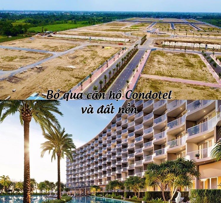 Nhà đầu tư thờ ơ với căn hộ condotel và đất nền 