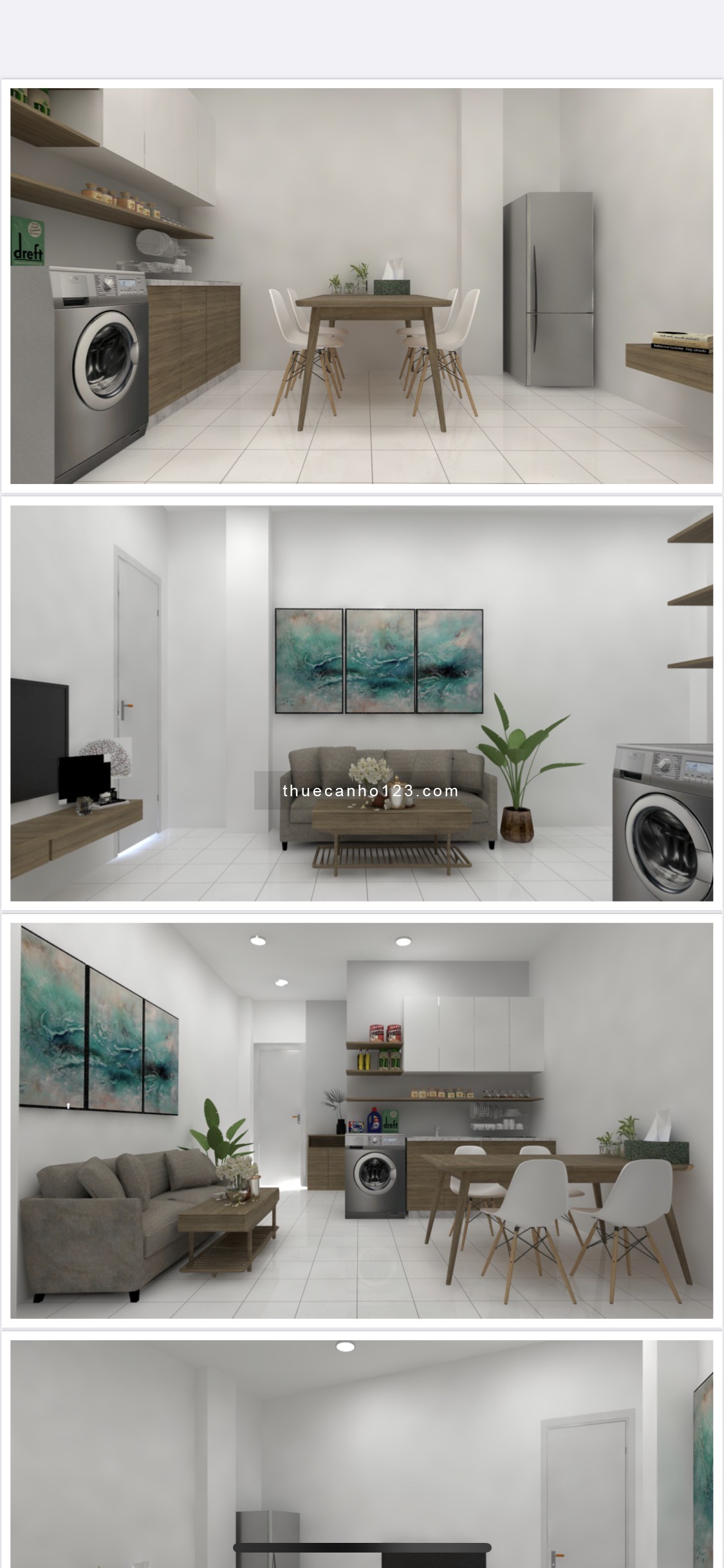 Căn hộ 1 phòng ngủ Hoàng Sa quận 1 sắp khai trương