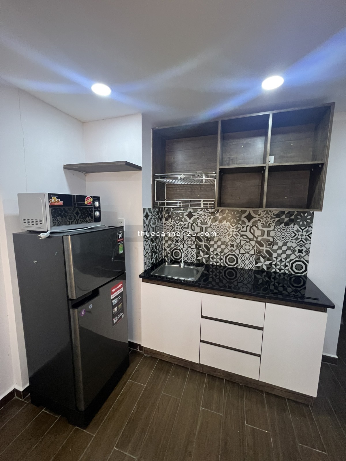 CHDV 1PN full nội thất ngay ngã 5 Cống Quỳnh, Nguyễn Trãi - Q1