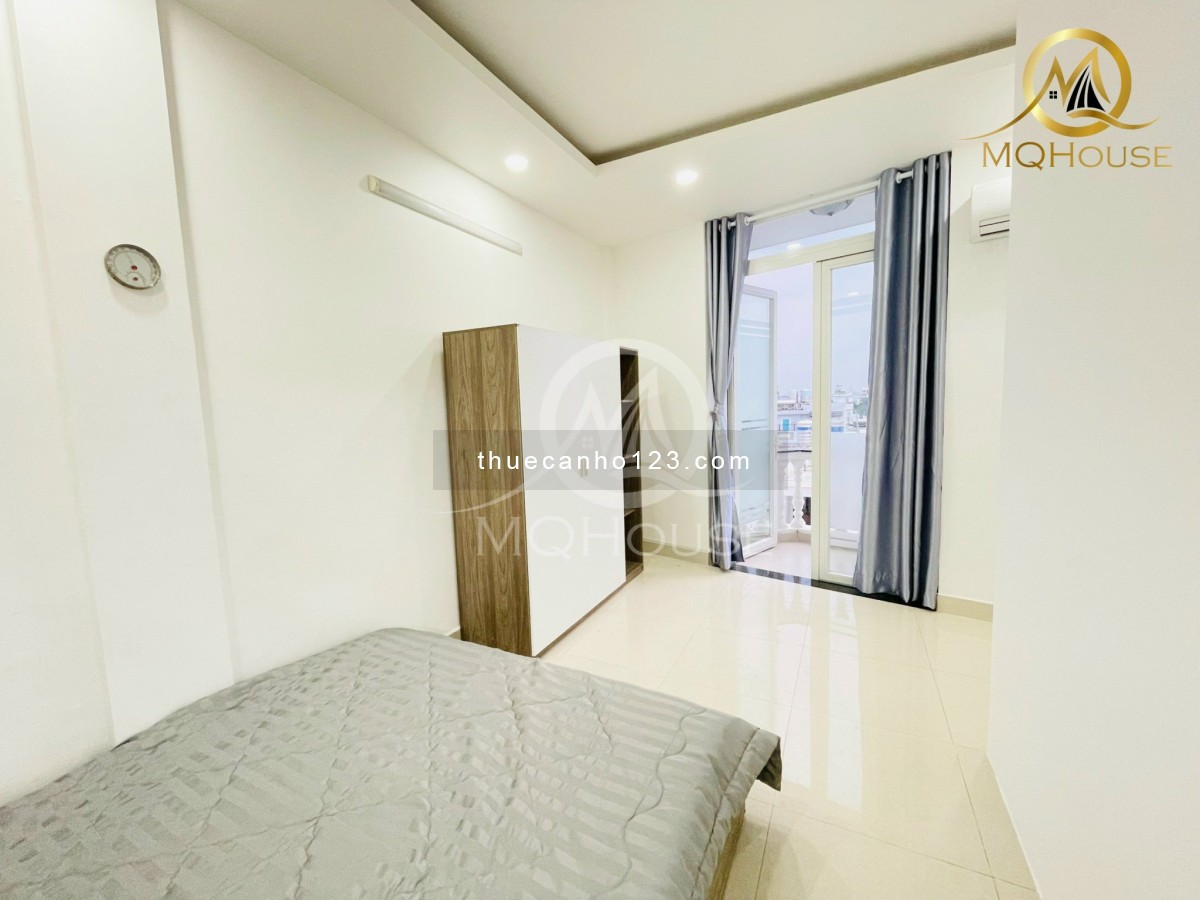 Căn hộ dịch vụ siêu rộng 1pn có ban công tại Gò Vấp