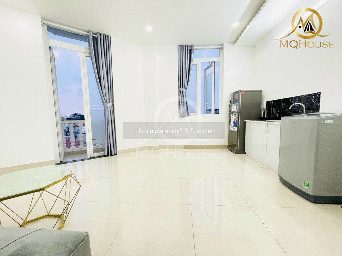 Căn hộ dịch vụ siêu rộng 1pn có ban công tại Gò Vấp