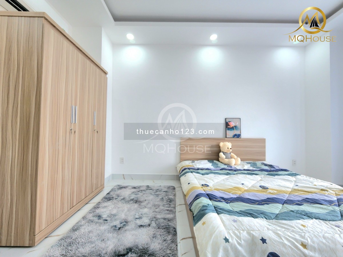 Cho thuê căn hộ ban công, cửa sổ thoáng gần Etown cộng hoà