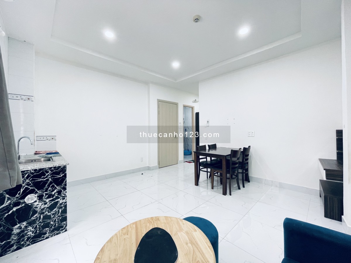 CHDV FULL nội thất dạng studio tách bếp tại Phú Nhuận