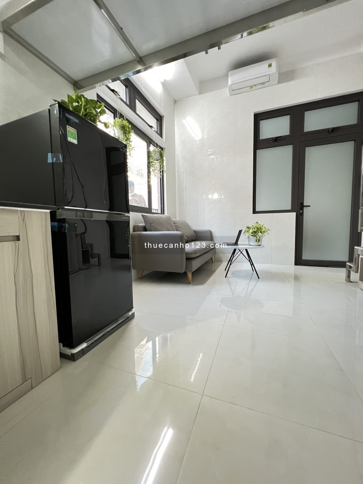 Khai trương căn hộ Studio, duplex máy giặt riêng mới 100% ngay cv Lê Thị Riêng