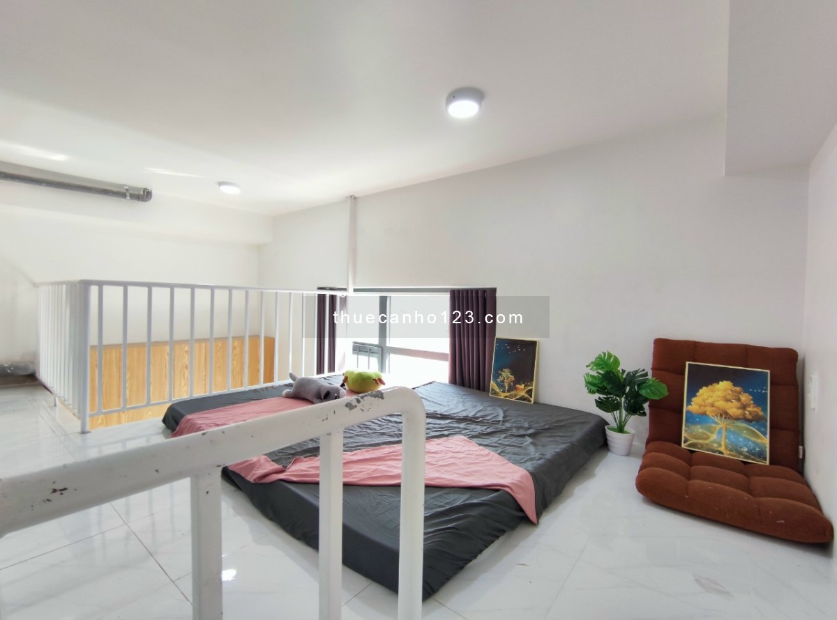 Cho thuê căn hộ Duplex new 100% giáp Quận 10, Full nội thất