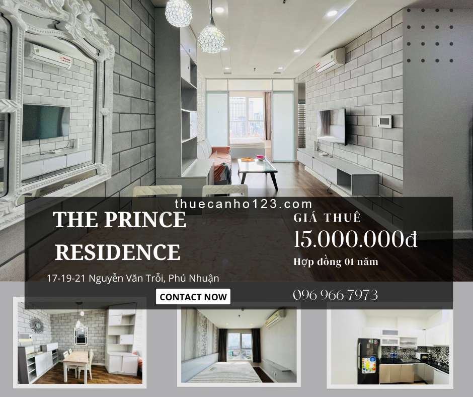 Cho thuê Căn hộ The Prince Residence - 52m² - 15 Triệu/tháng