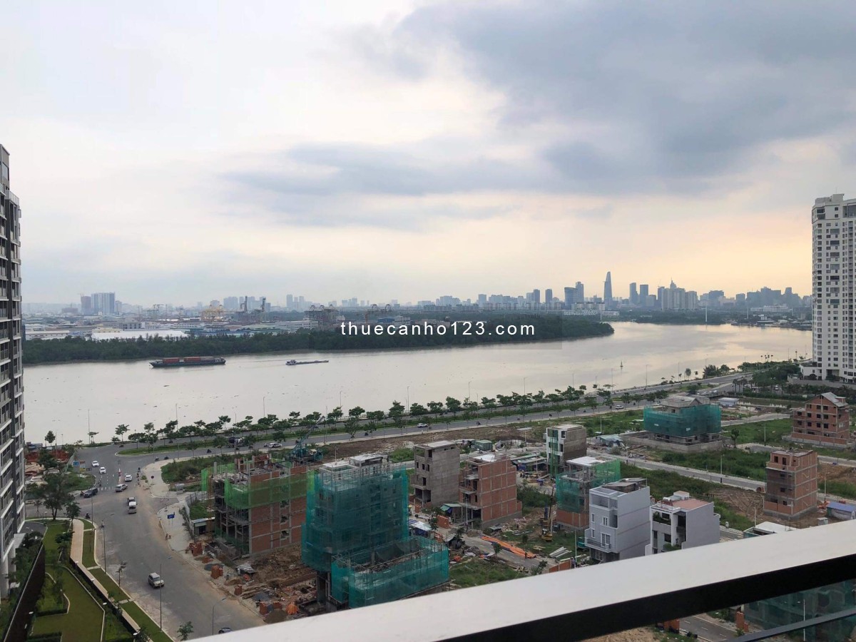 Cần cho thuê căn hộ 2 pn - ntcb - DT 80m2 - View trực diện sông Sài Gòn, tầng cao, giá chỉ 16tr
