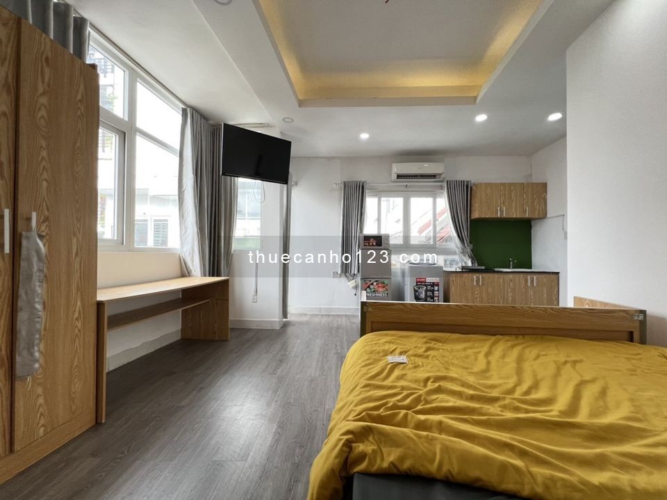 Cho thuê căn hộ full nội thất sát Nguyễn Sơn, rộng 34m2, ở liền, giá 5tr3