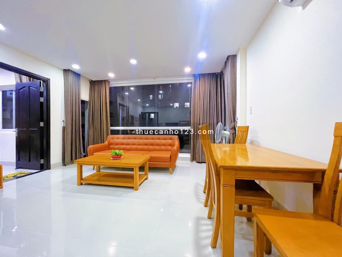 Căn hộ 1 pn Penthouse, 65m2 - Q1, ban công, Nội thất cao cấp gần cầu khu phố Nga, giá 13tr