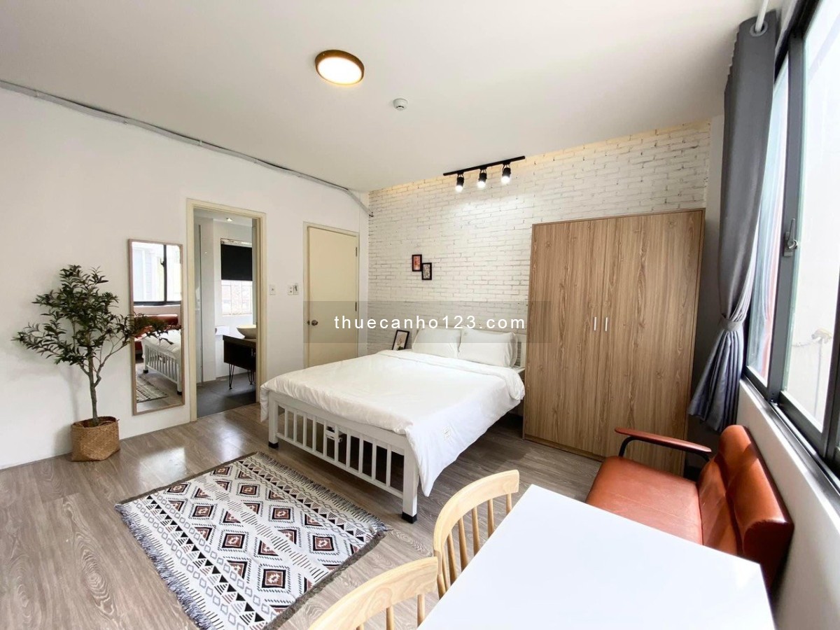 Cho thuê căn hộ dịch vụ tại quận 1, full nội thất, dt 40m2 gần chợ Tân Định, giá 8tr5