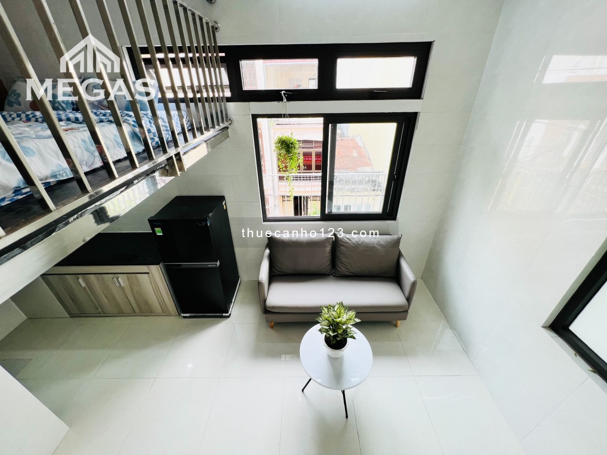 Thuê căn hộ mới 100%, 30m2, giá 7.xx ngay Thành Thái, gần Big C, Miền Đông