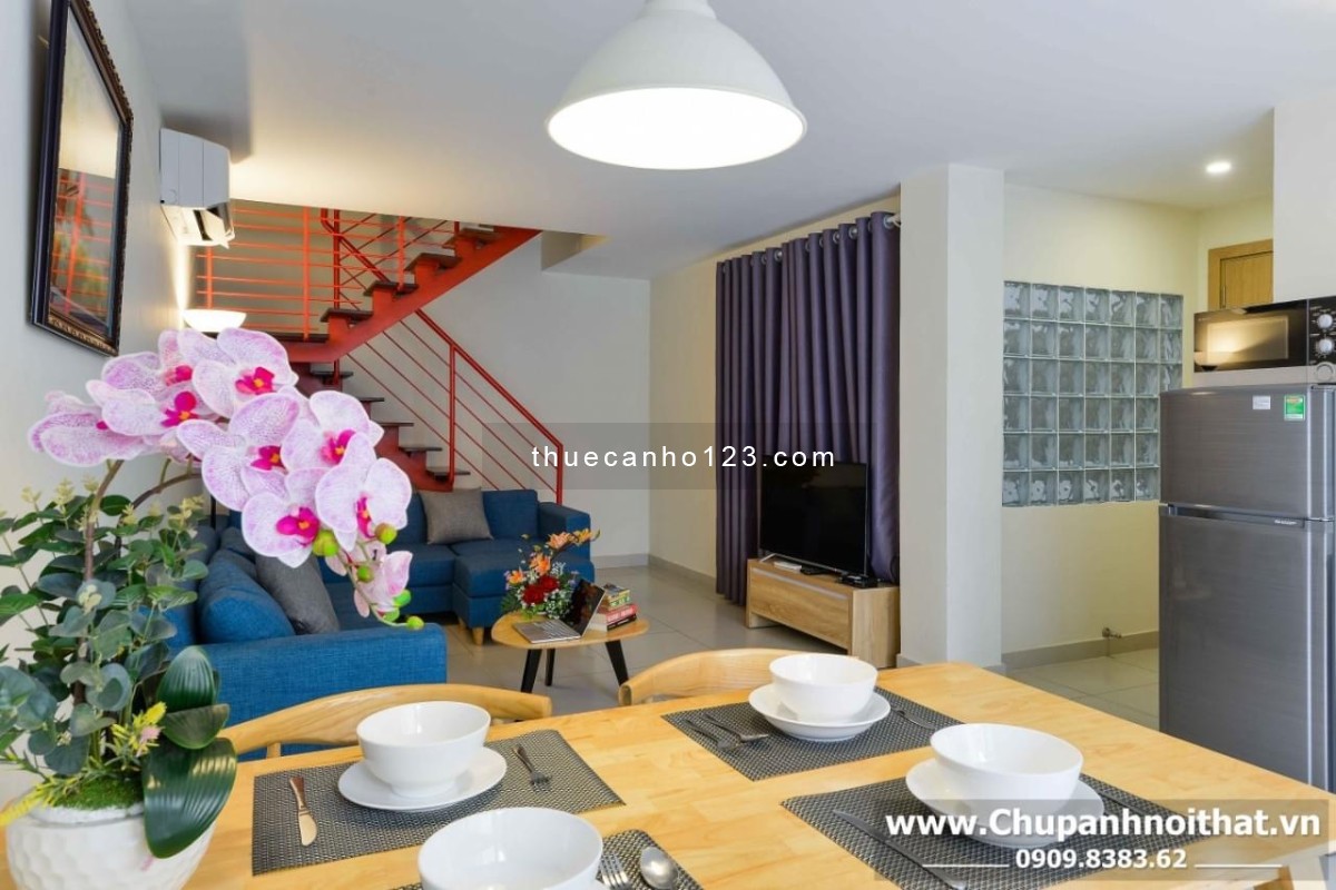 Căn hộ 1 pn Penthouse, 90m2 Full NT Ngay Vòng Xoay Phù Đổng, Gần Bùi Viện, Cống Quỳnh, giá 13tr