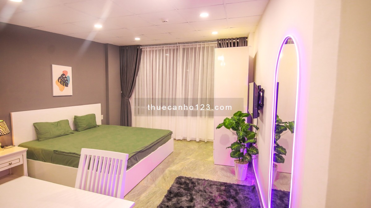 Căn Hộ Studio full nội thất - bồn tắm gần Phố đi bộ Nguyễn Huệ