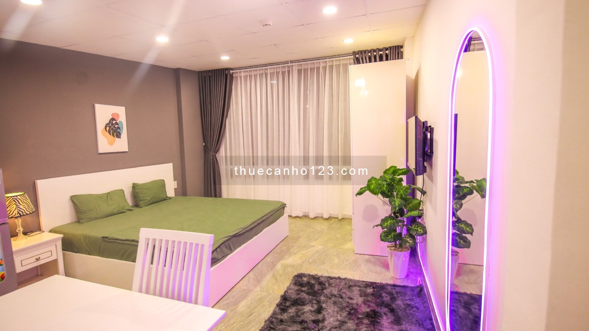 Căn Hộ Studio full nội thất - bồn tắm gần Phố đi bộ Nguyễn Huệ