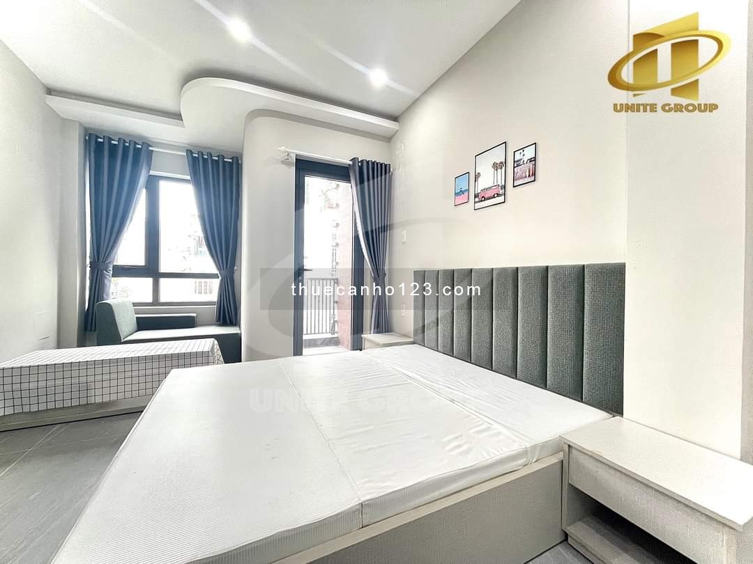Cho thuê căn hộ Studio ban công - tone trắng - full nội thất tại Phan Xích Long, Phú Nhuận, 35m2