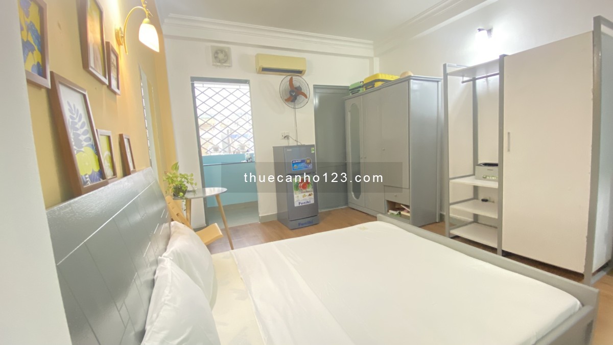 Cho thuê căn hộ full nội thất bao tất cả phí - giá 5tr5 - dt 35m2 tại Nguyễn Văn Thương, Bình Thạnh