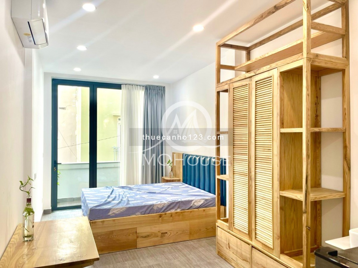 Studio mới 100% Balcony thoáng gió 40m2 Ngay Chợ Tân Định, 8,5tr