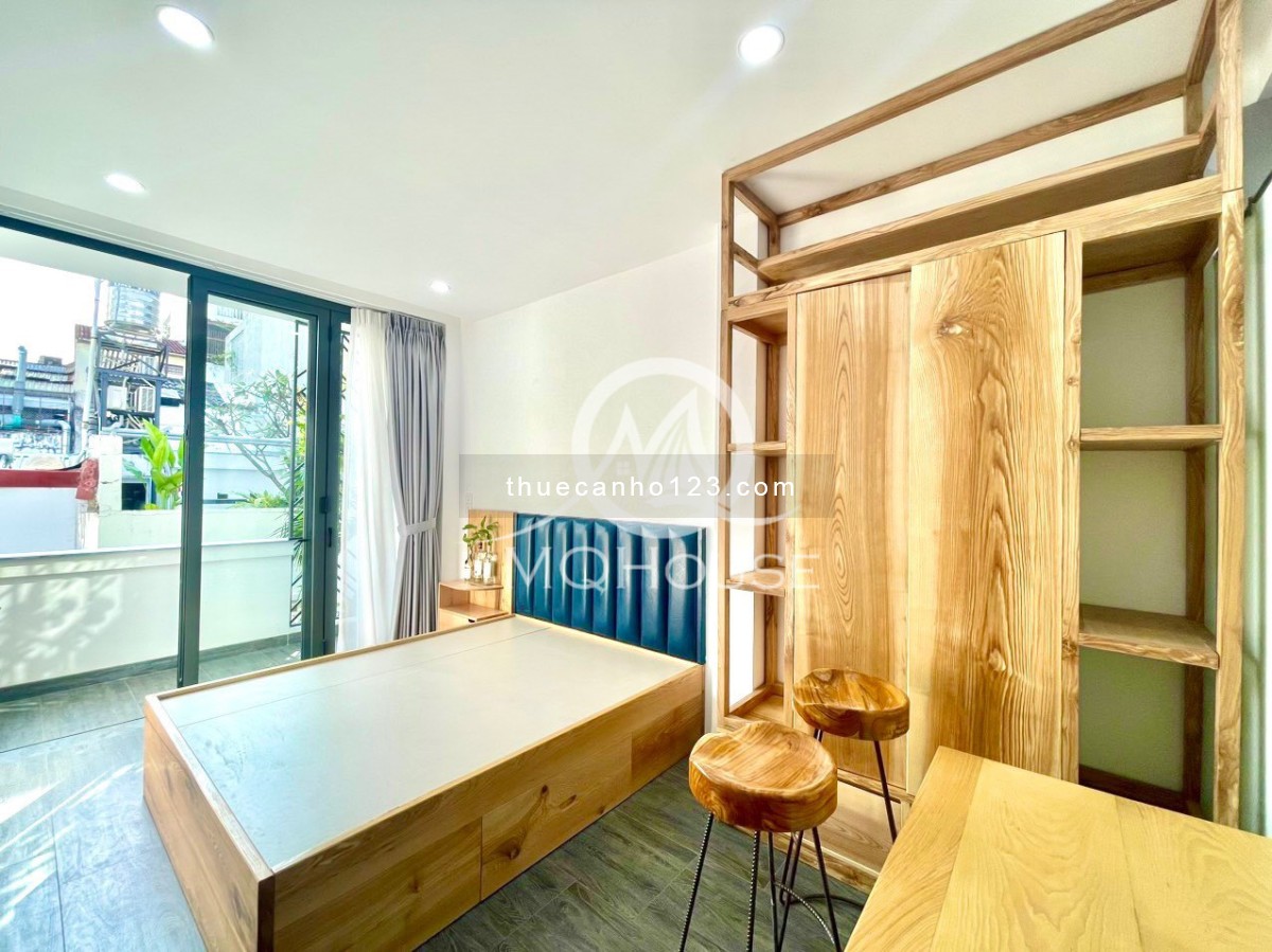 Studio mới 100% Balcony thoáng gió 40m2 Ngay Chợ Tân Định, 8,5tr