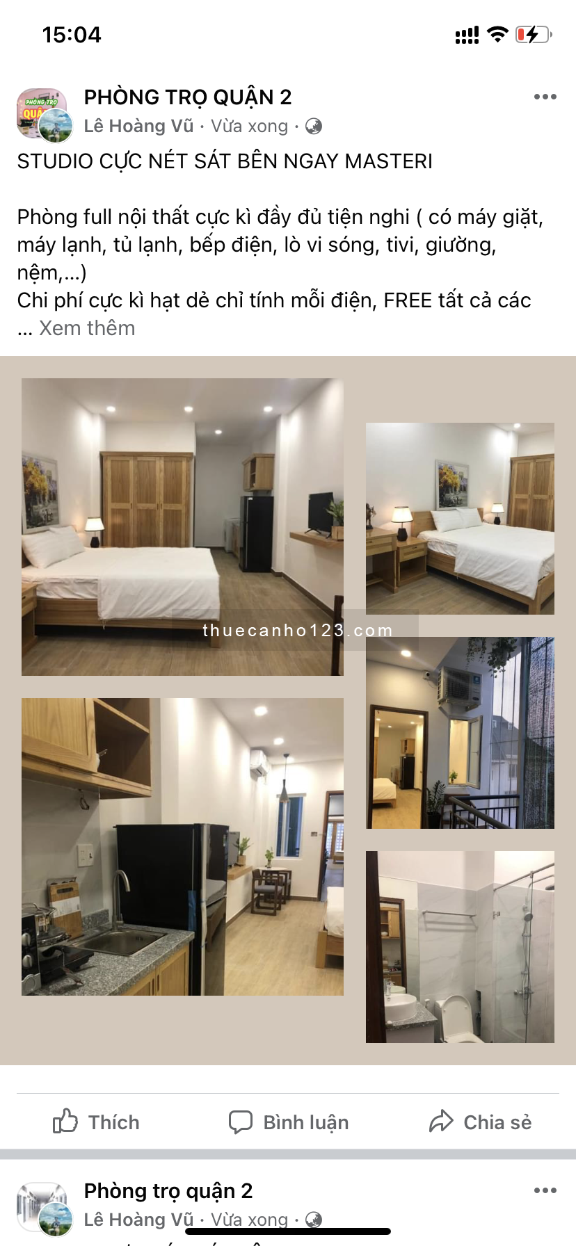 Penthouse siêu rộng với 2 view cực đỉnh (Landmark 81 và Bitexco)