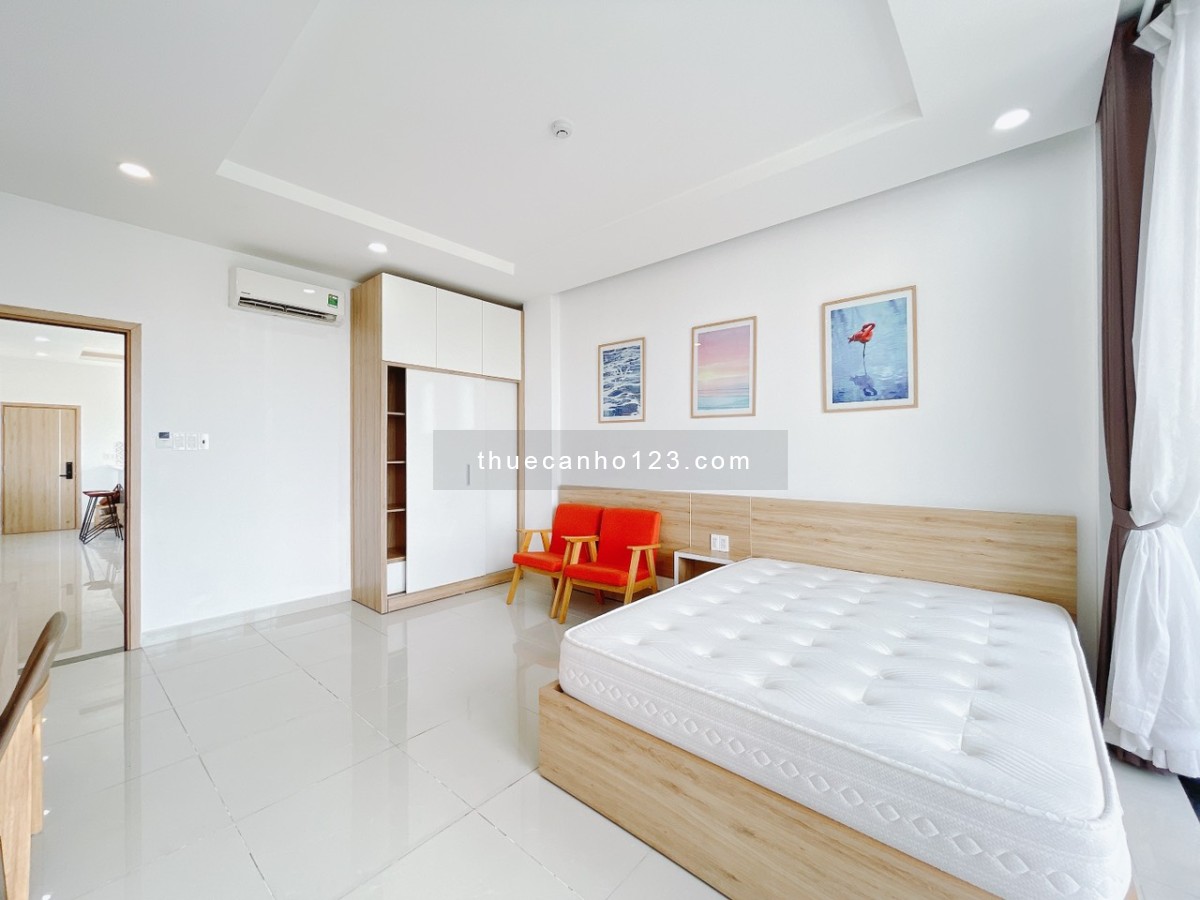 1PN/Studio/Penhouse bancong full NT máy giặt riêng view kênh tẻ gần ĐH NTT, ĐH Luật, Lotte quận 7