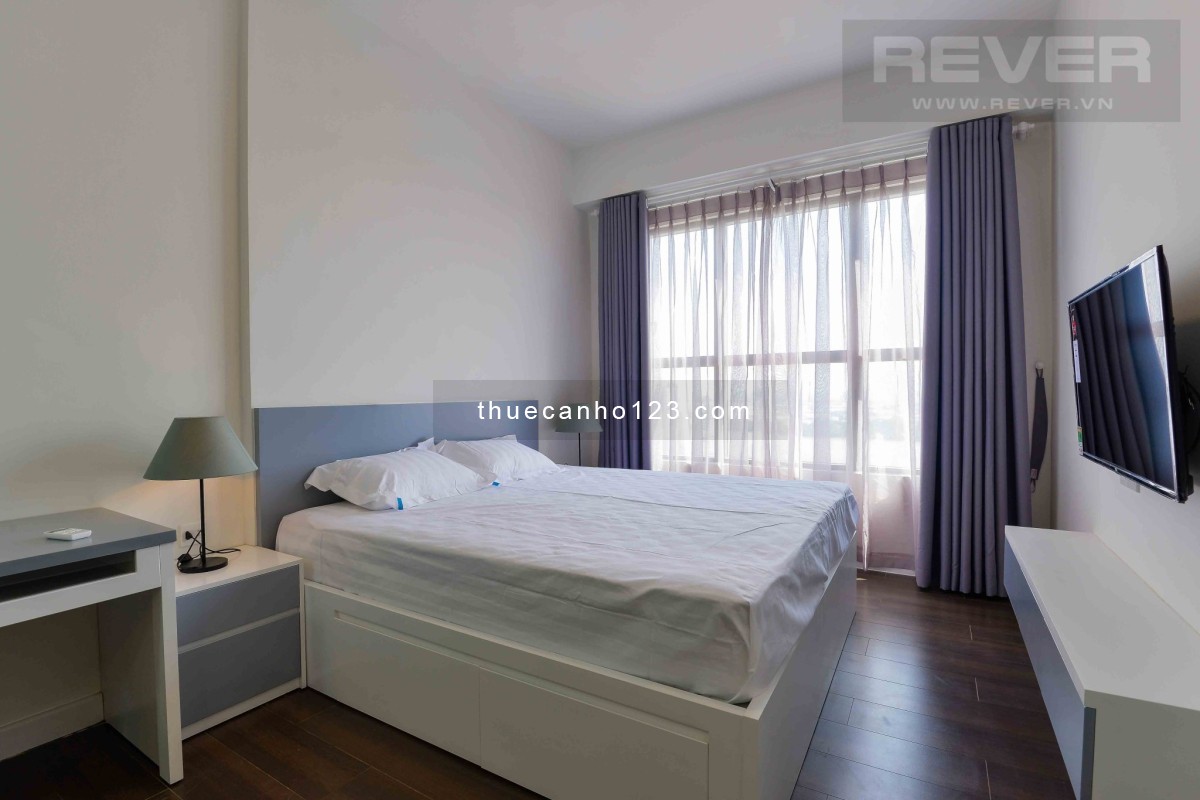 Cho thuê căn hộ 2 pn đủ nt , diện tích 75m2 tại The Sun Avenue, Quận 2, giá 17tr