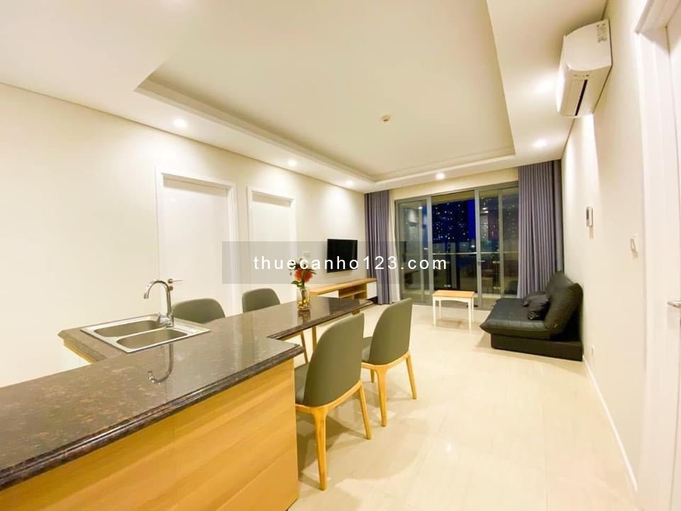 Cho thuê căn hộ 2 pn, full nội thất tại Đảo Kim Cương, giá thuê 21Tr/Tháng. LH 0982979901