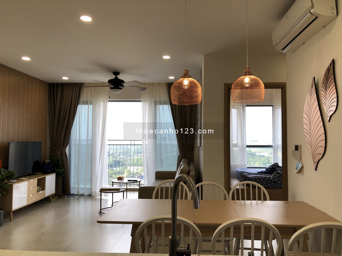 Căn hộ Palm Heights Quận 2 cho thuê 2 phòng ngủ, đủ nt, dt 85m2