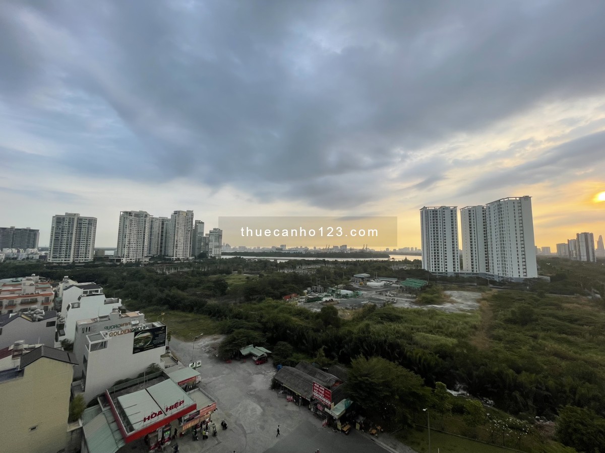 Cho thuê 2 phòng ngủ chỉ 15 triệu tại The Sun Avenue Q2, dt 76m2, full nt, tầng cao, view thoáng