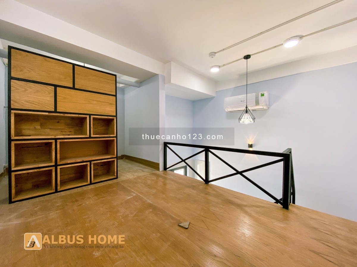 Cho thuê CHDV Duplex full nt - Q7 gần gần Rmit, Lotte, SC Vivo, giá 5 triệu, dt 30m2 1 pn 1 wc