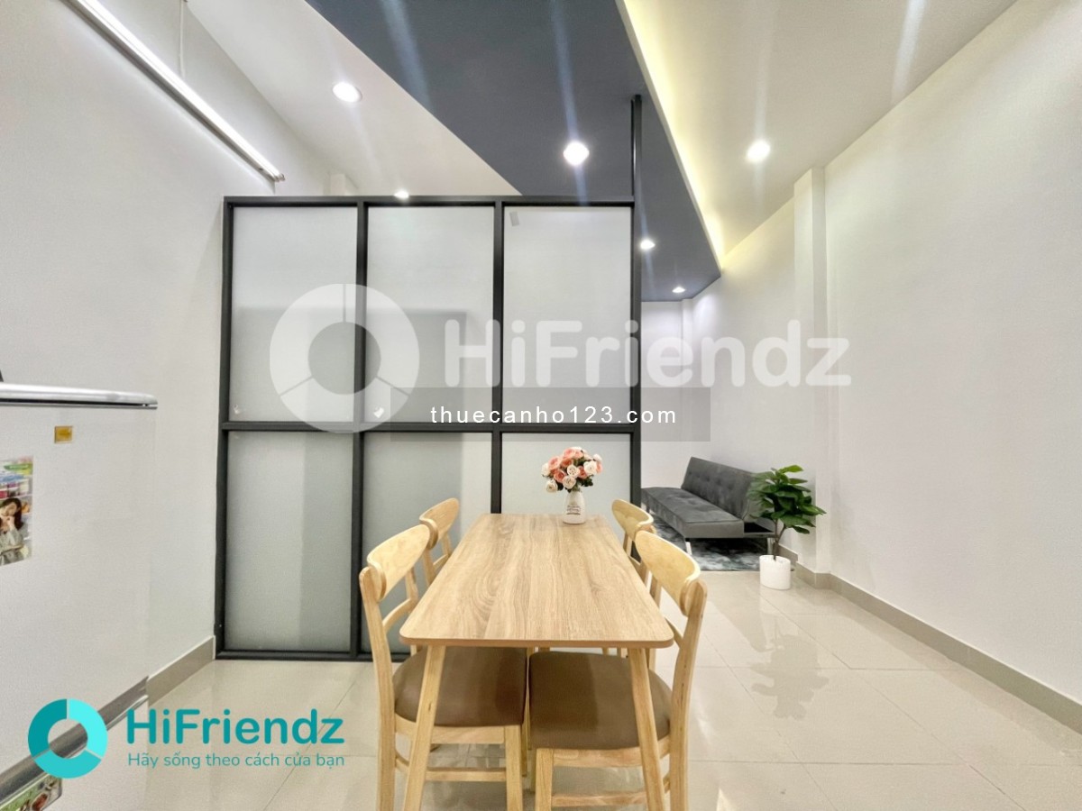 Khai trg căn hộ 1 phòng ngủ, có máy giặt ban công mới xây