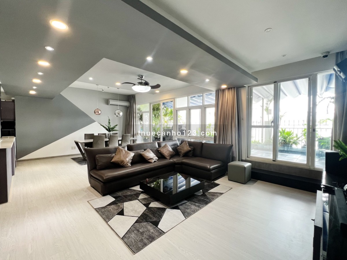 Cho thuê căn hộ Penthouse Sky Garden Phú Mỹ Hưng - quận 7, dt 300m2, giá 38tr