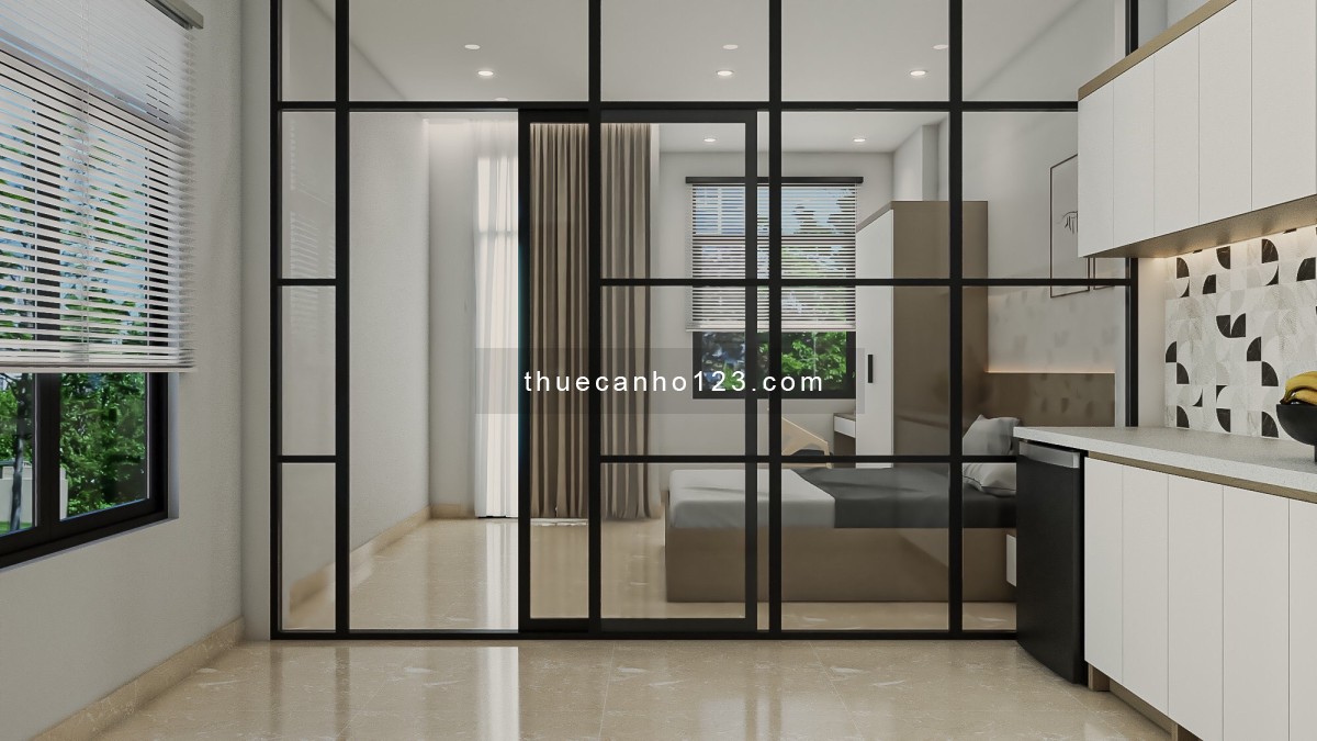 Cho thuê căn hộ dịch vụ Q1, gần chợ Tân Định, thảo cầm viên, công viên Lê văn tám, giá 7tr5/tháng