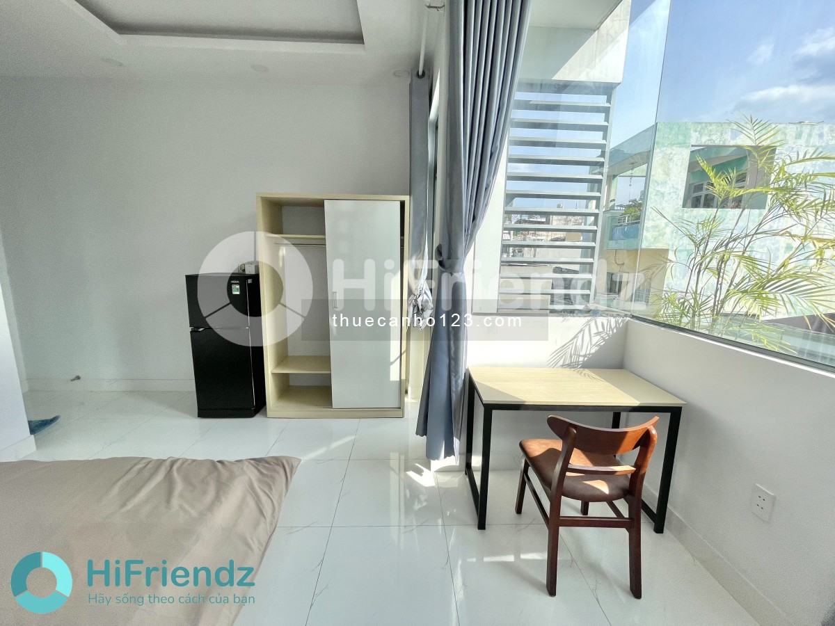 Khai trương căn hộ ngay ngã 4 Lý Thương Kiệt - Bảy Hiền giá tốt chỉ 5tr5 - dt rộng  28m2 1 pn 1 wc