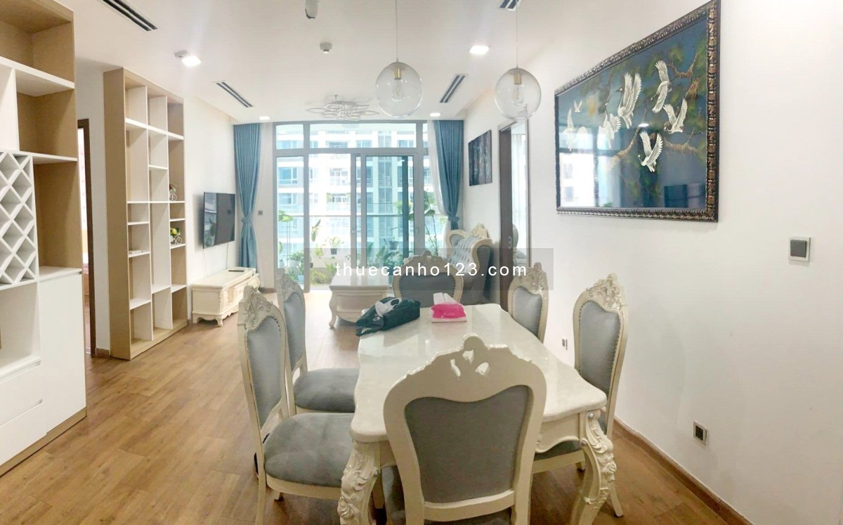 Căn hộ đẹp nhất 3 phòng ngủ Vinhomes Central Park, dtsd 116m2, view sông