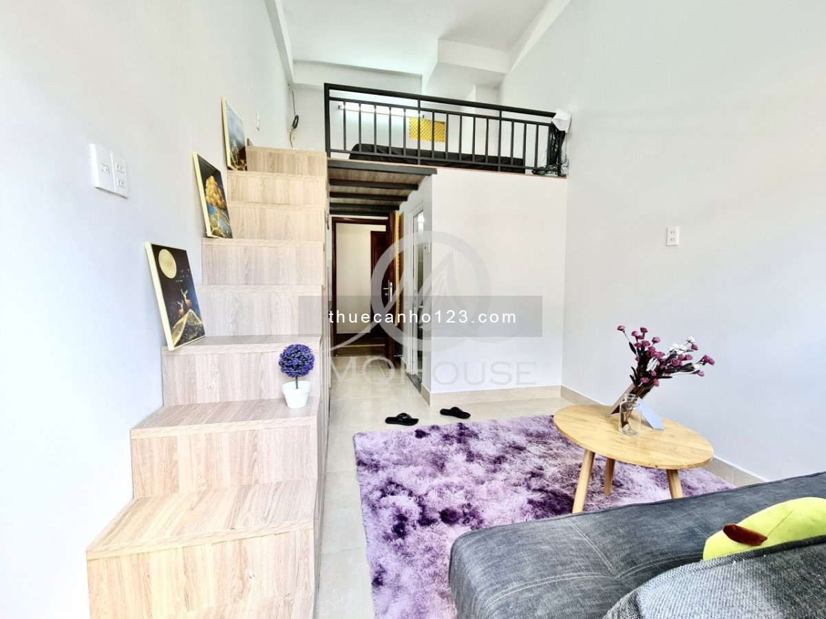 Căn hộ chung cư mini bancol lớn - máy giặt riêng - Full NT phòng mới - Gần Tân Phú, Q11, Q6