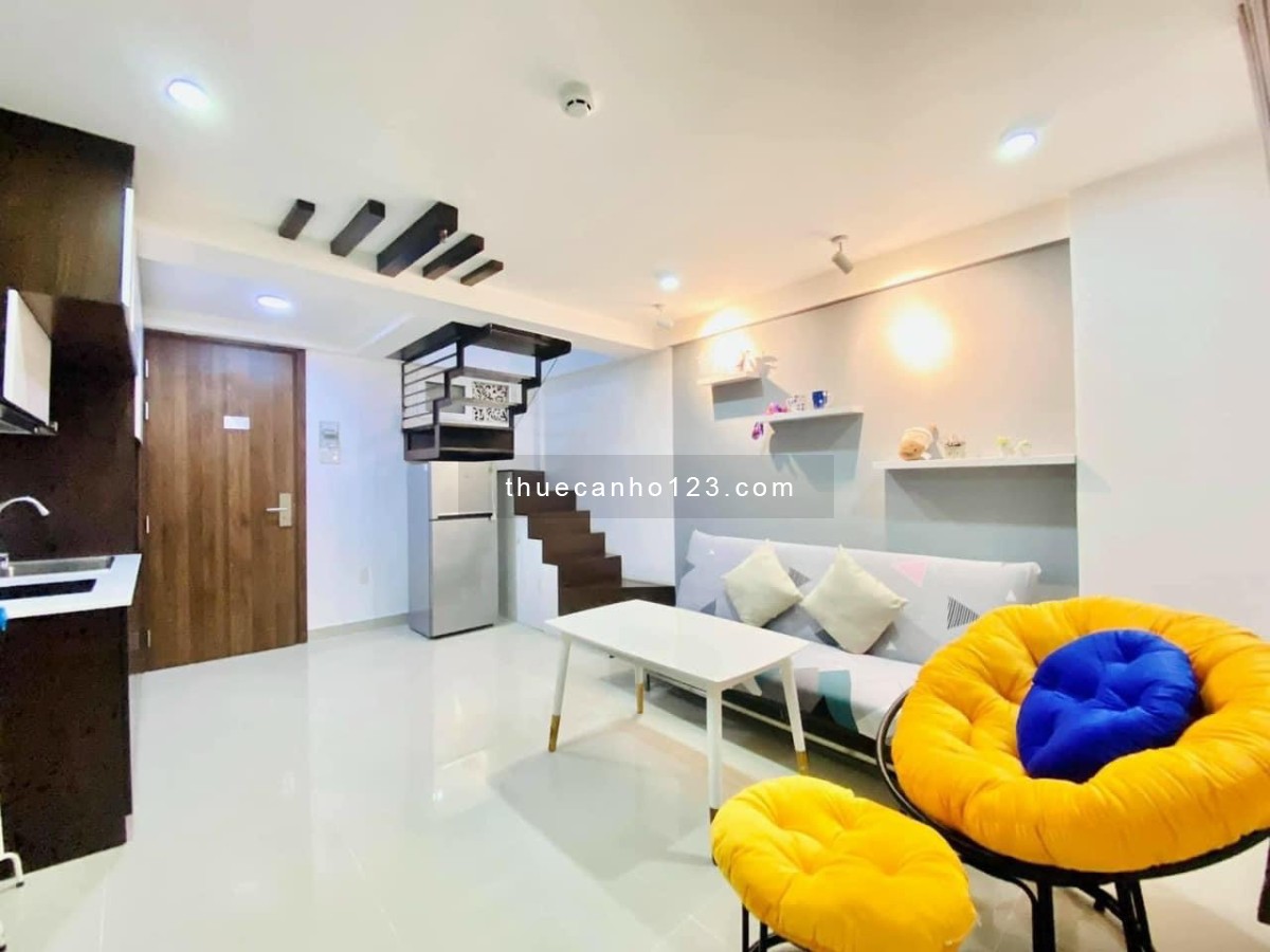 Duplex, Studio full nt view hồ bơi chill, mặt tiền đường Big C, Crescent Mall, Phú Mỹ Hưng, Q7