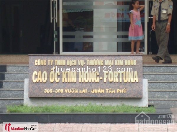 Cho thuê căn hộ Fortuna (cao ốc KimHong),306-308 Vườn Lài, Q. Tân Phú