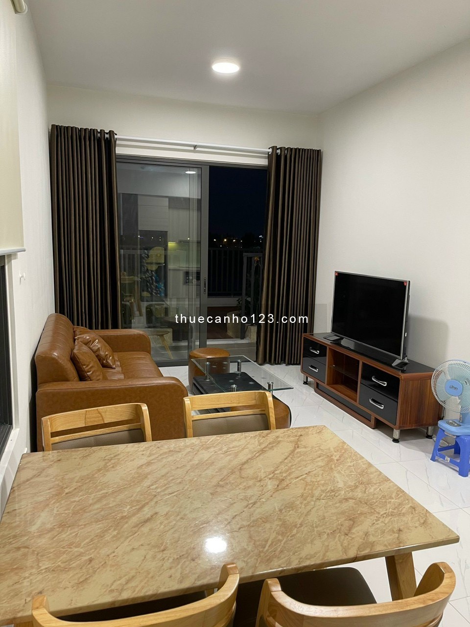 Cho thuê căn hộ Safira Khang Điền, 2PN - 2WC có ban công, full nội thất, giá chỉ 9tr5/tháng