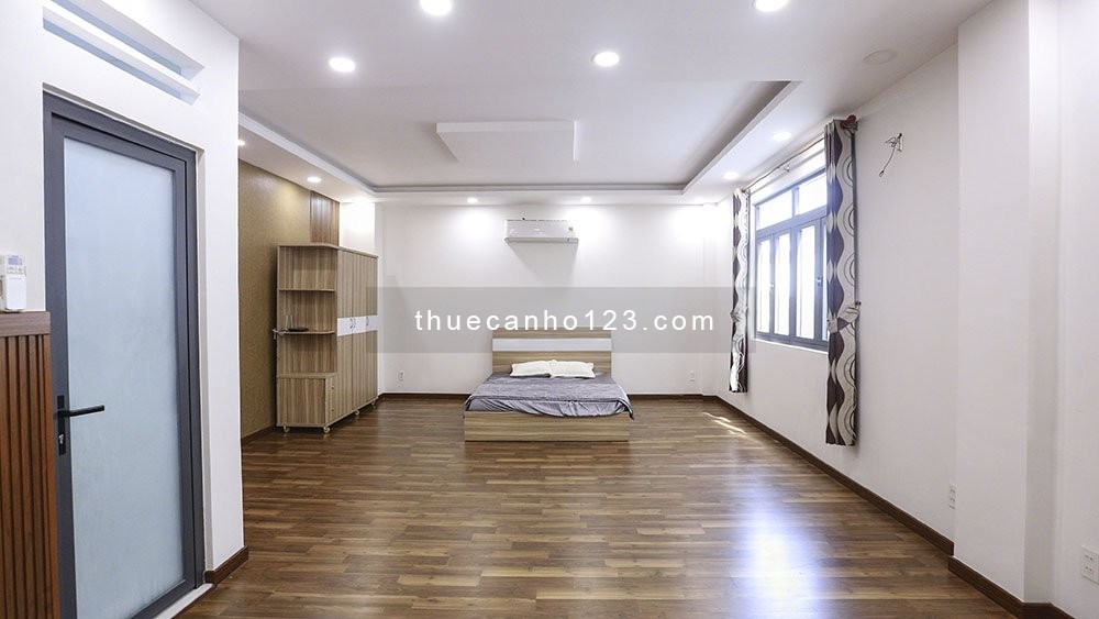 Căn hộ 55m2, nhà tắm Hoàng Gia, sàn gỗ, giá 6tr5/tháng. Tân Hòa Đông