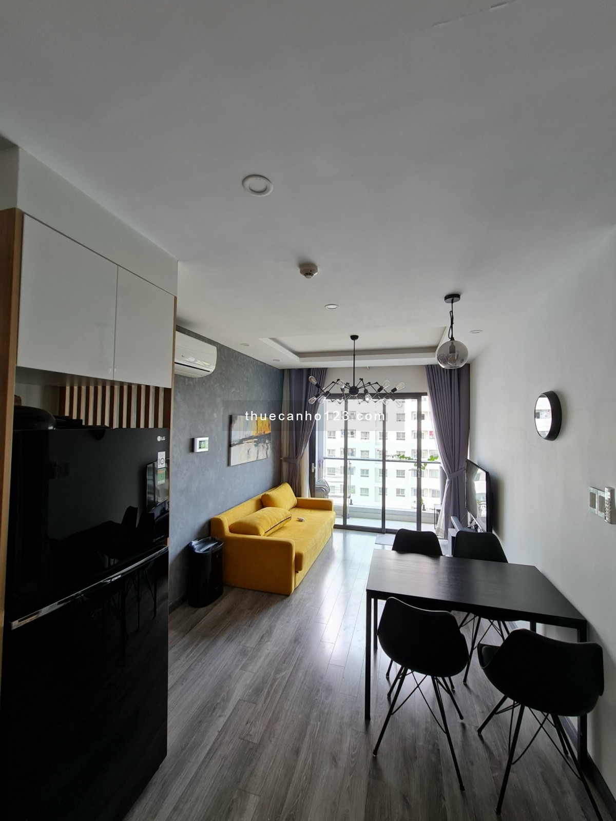 Cho thuê căn hộ chung cư Q2, 1pn, full, New City thủ thiêm