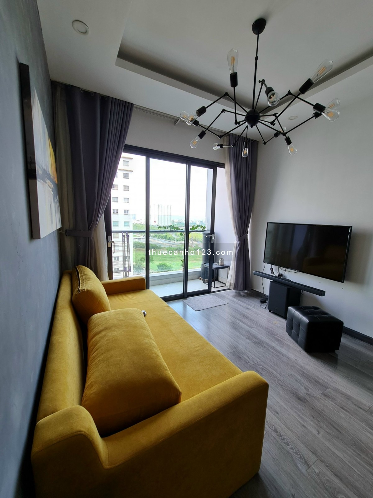 Cho thuê căn hộ chung cư Q2, 1pn, full, New City thủ thiêm