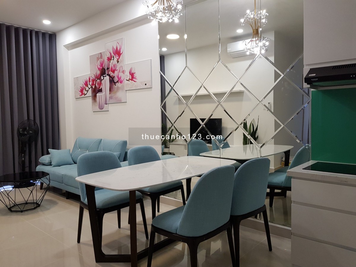 Căn hộ 2PN tuyệt đẹp cho thuê dt 76m2 The Sun Avenue Quận 2 giá chỉ 16tr