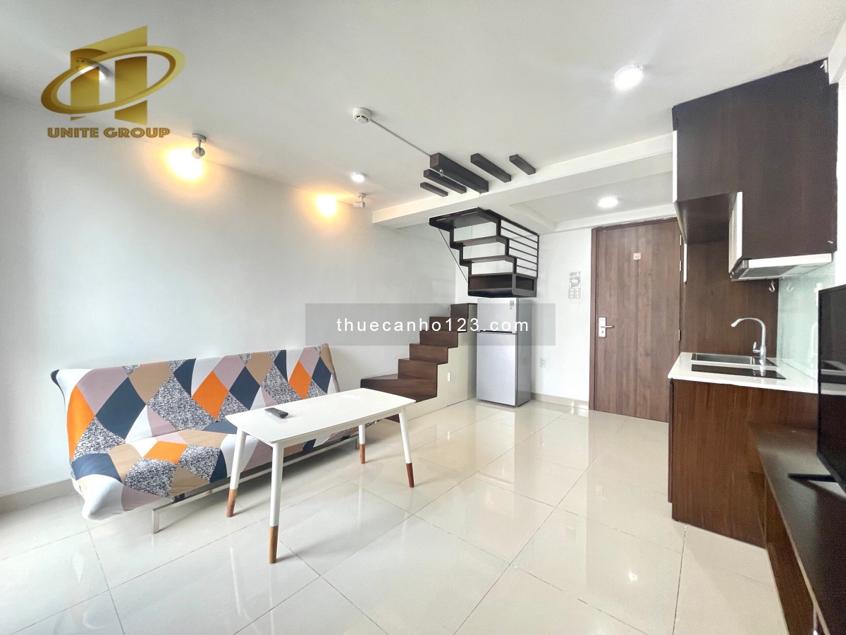 Căn Studio - Duplex Full Nội Thất view siêu xịn Có hồ bơi, sân thượng - Gần Go nguyễn thị thập