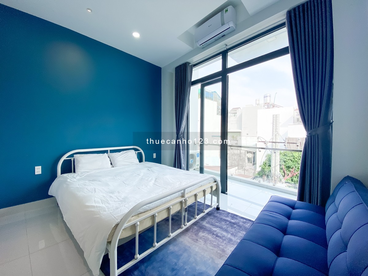 Cho thuê căn hộ balcon full nội thất có balcon ngay Phan Xích Long - Phú Nhuận