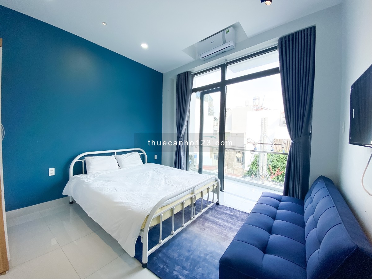 Cho thuê căn hộ balcon full nội thất có balcon ngay Phan Xích Long - Phú Nhuận